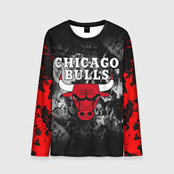 Лонгслив мужской CHICAGO BULLS, цвет: 3D-принт