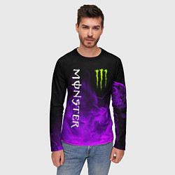 Лонгслив мужской MONSTER ENERGY, цвет: 3D-принт — фото 2