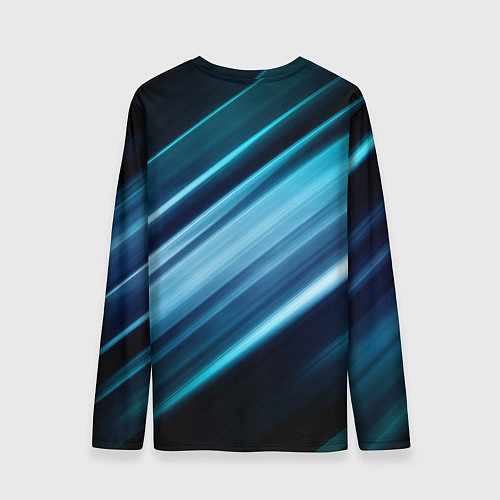 Мужской лонгслив GEOMETRY STRIPES / 3D-принт – фото 2