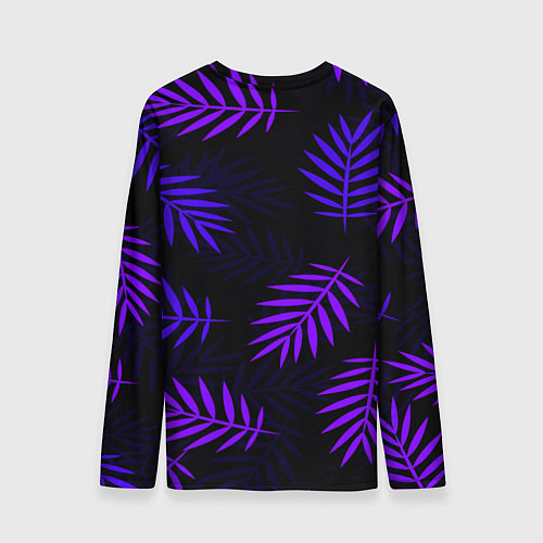 Мужской лонгслив НЕОНОВЫЕ ТРОПИКИ / 3D-принт – фото 2