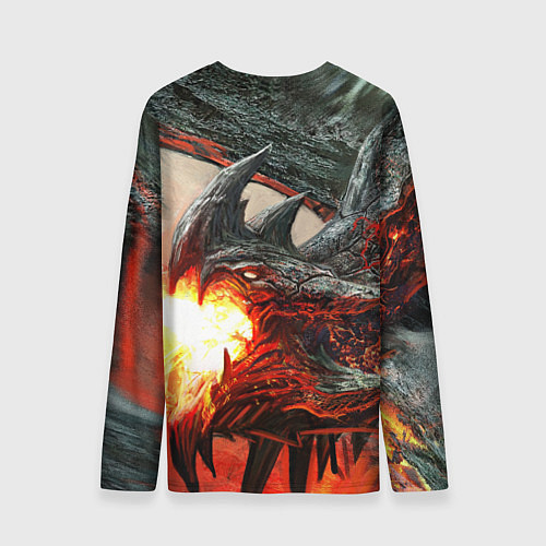 Мужской лонгслив Дракон Z / 3D-принт – фото 2