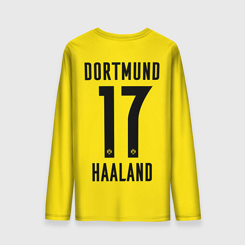 Мужской лонгслив HAALAND Borussia Dortmund / 3D-принт – фото 2