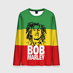 Лонгслив мужской Bob Marley, цвет: 3D-принт