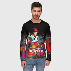 Лонгслив мужской Хисока Hunter x Hunter, цвет: 3D-принт — фото 2