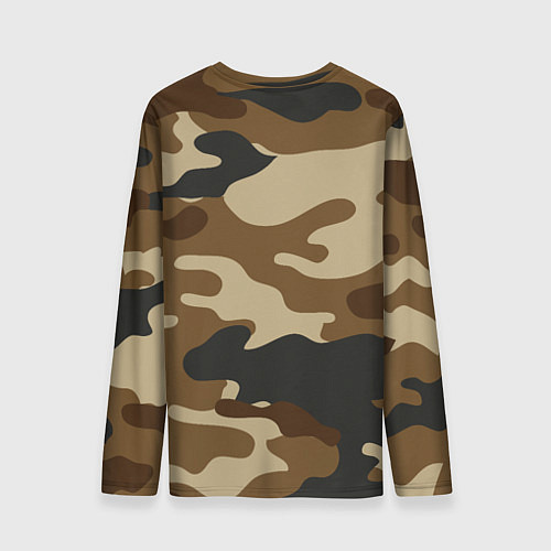 Мужской лонгслив Camouflage / 3D-принт – фото 2