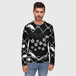 Лонгслив мужской Pyrokinesis, цвет: 3D-принт — фото 2