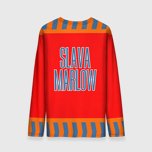 Мужской лонгслив SLAVA MARLOW / 3D-принт – фото 2