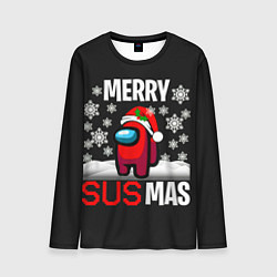 Лонгслив мужской Merry Sus Mas, цвет: 3D-принт
