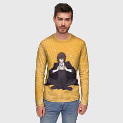 Лонгслив мужской Дазай, цвет: 3D-принт — фото 2