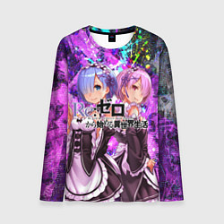 Лонгслив мужской Re:Zero Жизнь с нуля, цвет: 3D-принт