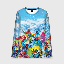 Мужской лонгслив Палитра сноуборд