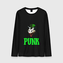 Мужской лонгслив Punky trashcat