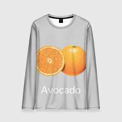 Мужской лонгслив Orange avocado