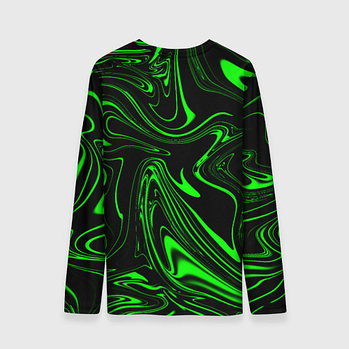 Мужской лонгслив Жидкий градиент game / 3D-принт – фото 2