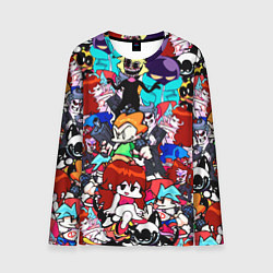 Лонгслив мужской FRIDAY NIGHT FUNKIN, цвет: 3D-принт