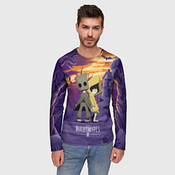 Лонгслив мужской Little Nightmares 2, цвет: 3D-принт — фото 2