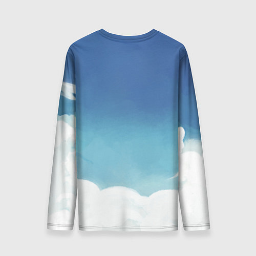 Мужской лонгслив Shirufietto / 3D-принт – фото 2