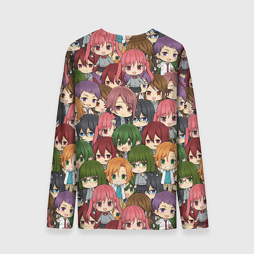 Мужской лонгслив Horimiya Chibi / 3D-принт – фото 2