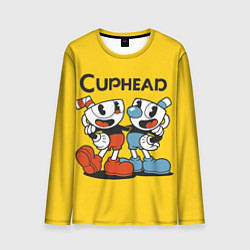 Лонгслив мужской CUPHEAD, цвет: 3D-принт