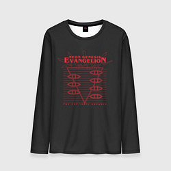 Лонгслив мужской Evangelion Neon Genesis, цвет: 3D-принт