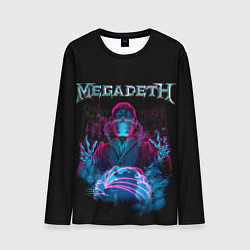 Лонгслив мужской MEGADETH, цвет: 3D-принт