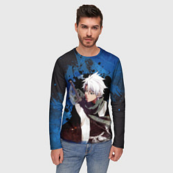 Лонгслив мужской Тосиро Хицугая Блич, цвет: 3D-принт — фото 2