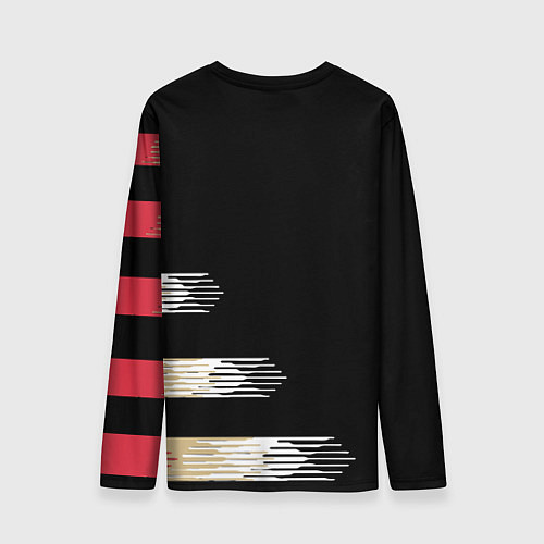 Мужской лонгслив Сборная Сербии / 3D-принт – фото 2