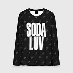 Лонгслив мужской Репер - SODA LUV, цвет: 3D-принт