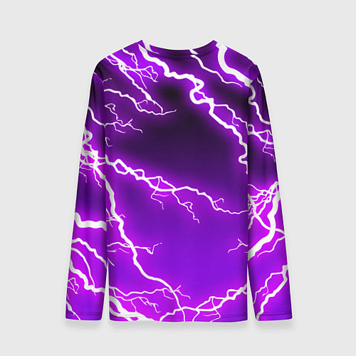Мужской лонгслив DISCORD ДИСКОРД МОЛНИЯ / 3D-принт – фото 2
