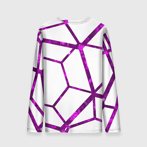 Мужской лонгслив Hexagon / 3D-принт – фото 2
