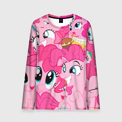 Мужской лонгслив Pinkie Pie pattern