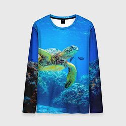 Мужской лонгслив Морская черепаха