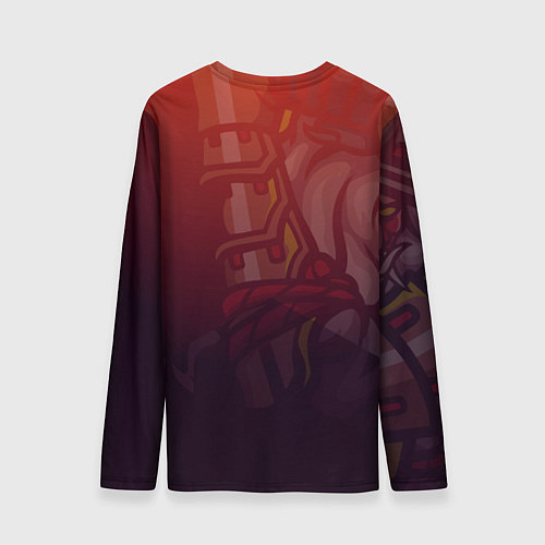 Мужской лонгслив БУСИДО / 3D-принт – фото 2