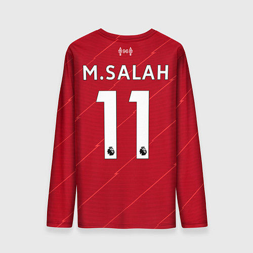 Мужской лонгслив Салах Ливерпуль форма 202122 / 3D-принт – фото 2