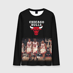 Лонгслив мужской CHICAGO BULLS 3, цвет: 3D-принт