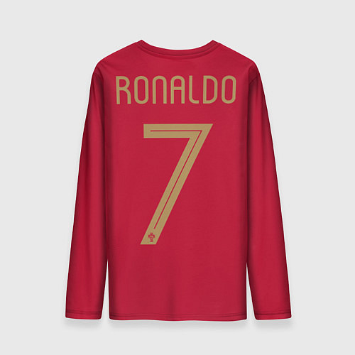 Мужской лонгслив Ronaldo 7 / 3D-принт – фото 2