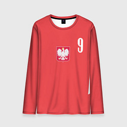 Мужской лонгслив Lewandowski Poland 9