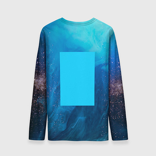 Мужской лонгслив Love Death And Robots Зима Блю / 3D-принт – фото 2