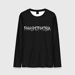 Лонгслив мужской Phasmophobia logo, цвет: 3D-принт