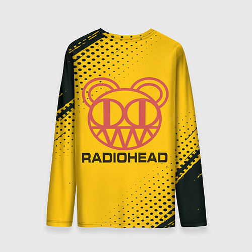 Мужской лонгслив Radiohead Радиохед Лого спина Z / 3D-принт – фото 2