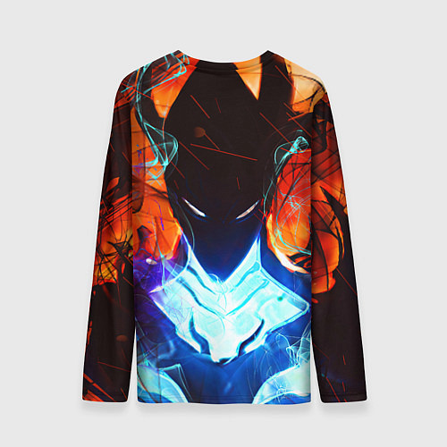 Мужской лонгслив Поднятие уровня в одиночку / 3D-принт – фото 2