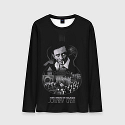 Лонгслив мужской JOHNNY CASH, цвет: 3D-принт