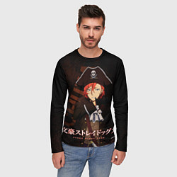 Лонгслив мужской Чуя Накахара, цвет: 3D-принт — фото 2