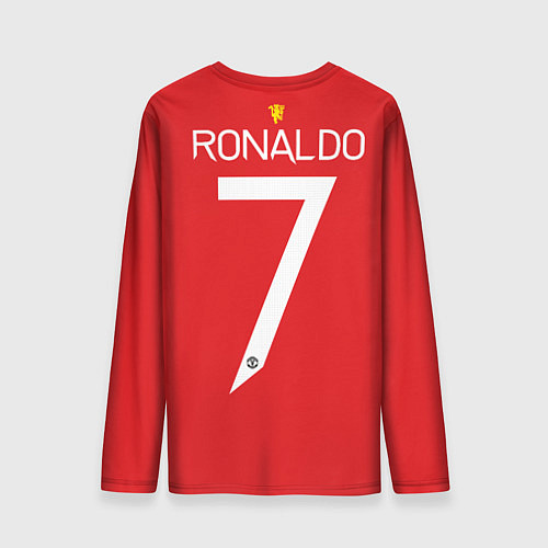 Мужской лонгслив Ronaldo Manchester United / 3D-принт – фото 2