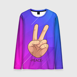 Мужской лонгслив ВСЕМ МИР PEACE Z