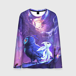 Лонгслив мужской Spirit Ori Дух Ори, цвет: 3D-принт