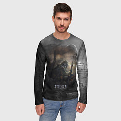 Лонгслив мужской СТАЛКЕР ТЕНИ ЧЕРНОБЫЛЯ STALKER SHADOW OF CHERNOBYL, цвет: 3D-принт — фото 2