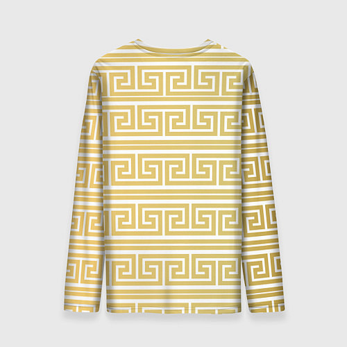 Мужской лонгслив Орнамент древней Греции / 3D-принт – фото 2
