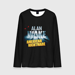 Мужской лонгслив Alan Wake триллер