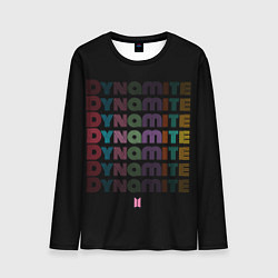 Лонгслив мужской DYNAMITE BTS, цвет: 3D-принт